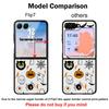Чехол Halloween Ghost Pumpkin для Samsung Galaxy Z Flip 8 7 FE 6 5 4 Z Flip8 Flip7 Flip6 Flip5 Гибридная кожаная накладка Жесткий бампер из ПК