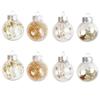 Round Clear Christmas Balls Pendant 6cm/8cm Xmas Tree Pendants  Wedding Hanging Pendant