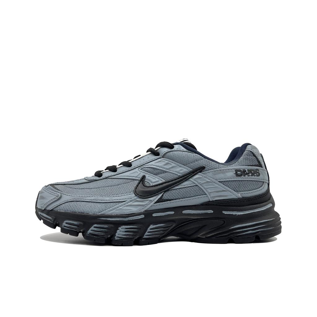 Nike Initiator Cushioning Abrasion Resistant Breathable Low top Casual Running Shoes Unisex Gray Blue 394055-100(Team1987-)
