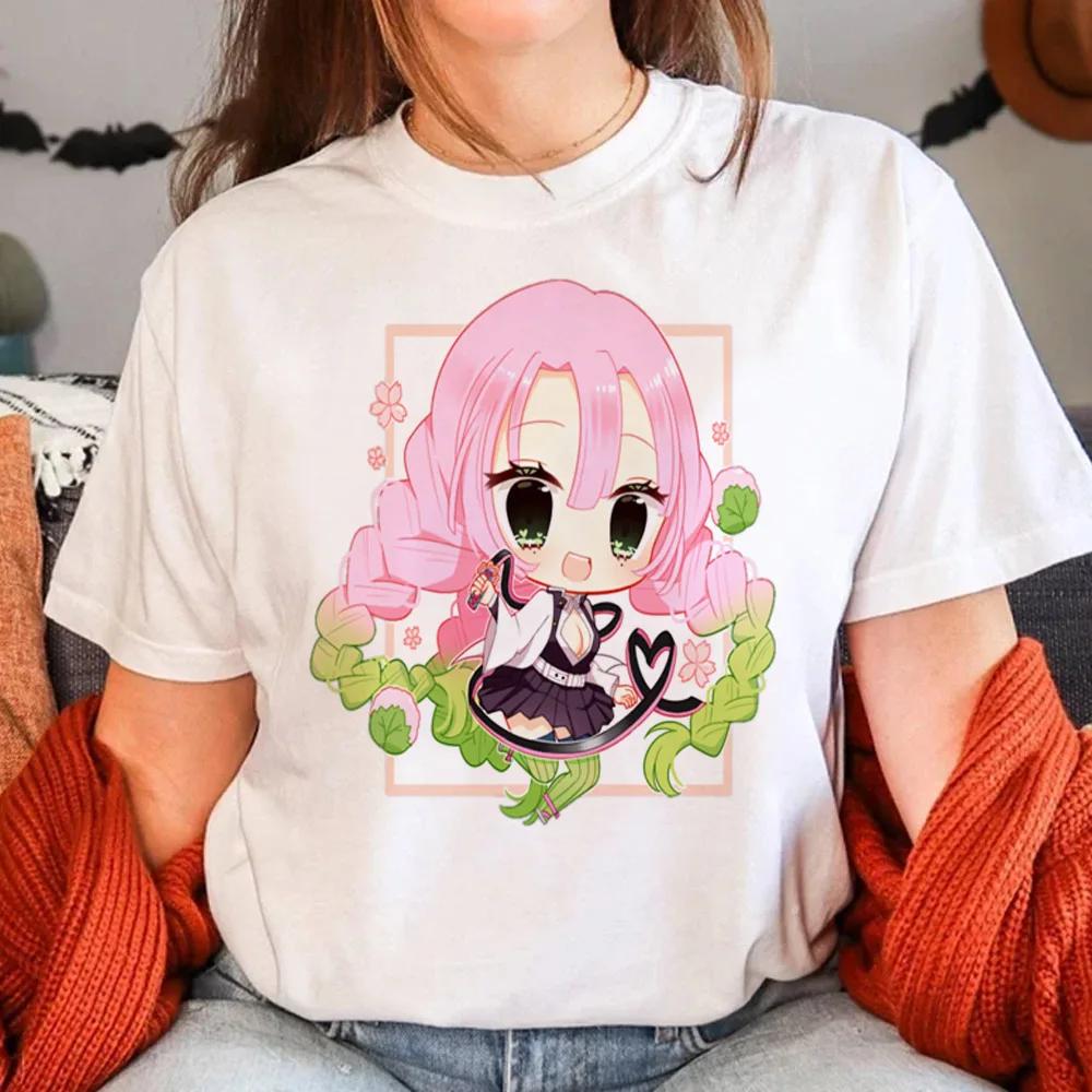 Футболка Мицури женские дизайнерские футболки для девушек смешная японская одежда харадзюку