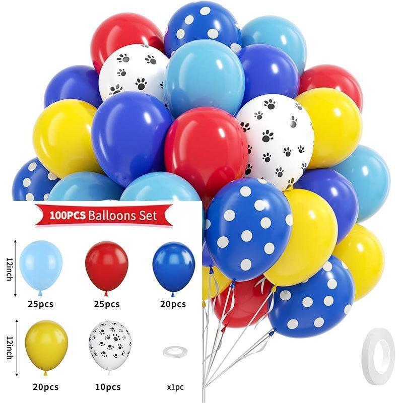 New Year Matte Glitter Metallic Latex Balloon Set for Decorative Photo Atmosphere