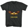 Silence of the Lambs Moth Black Heather Adult T-Shirt