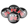 4psc 56 мм колпаки ступиц с логотипом GTR для Nissan-Juke Note Leaf Qashqai Tiida X-trail Teana Altima автомобильные аксессуары наклейка на центр колеса