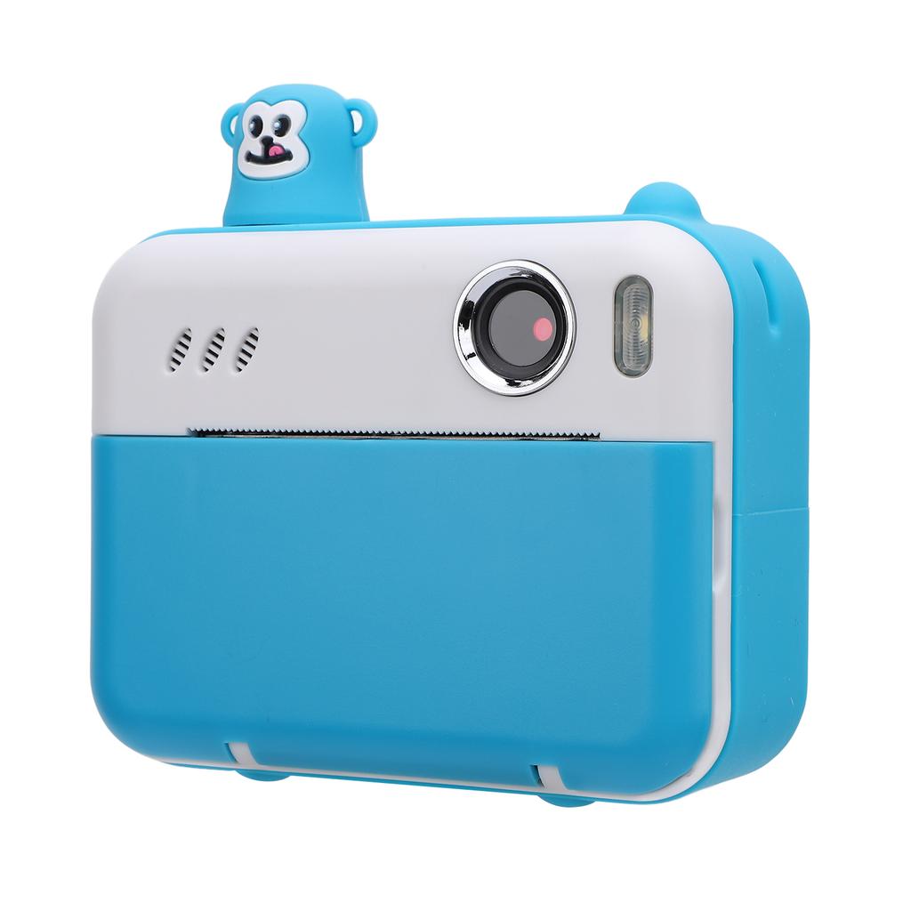 Instant Film Camera 1080P 8MP Front and Rear Shoot Multifunctional Thermal Camera MP3 Player Gift