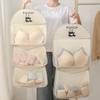 Wardrobe Mesh Storage Hanging Bag Visible Design Multi-Purpose Closet Organizer Suitable for Underwear and Socks