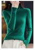 2023 Autumn/Winter Knit Half-High Collar Sweater – Casual, Versatile Base Layer