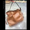 2024 Soft Cowhide Drawstring Bucket Bag – Women's Crossbody In Autumn/Winter Style