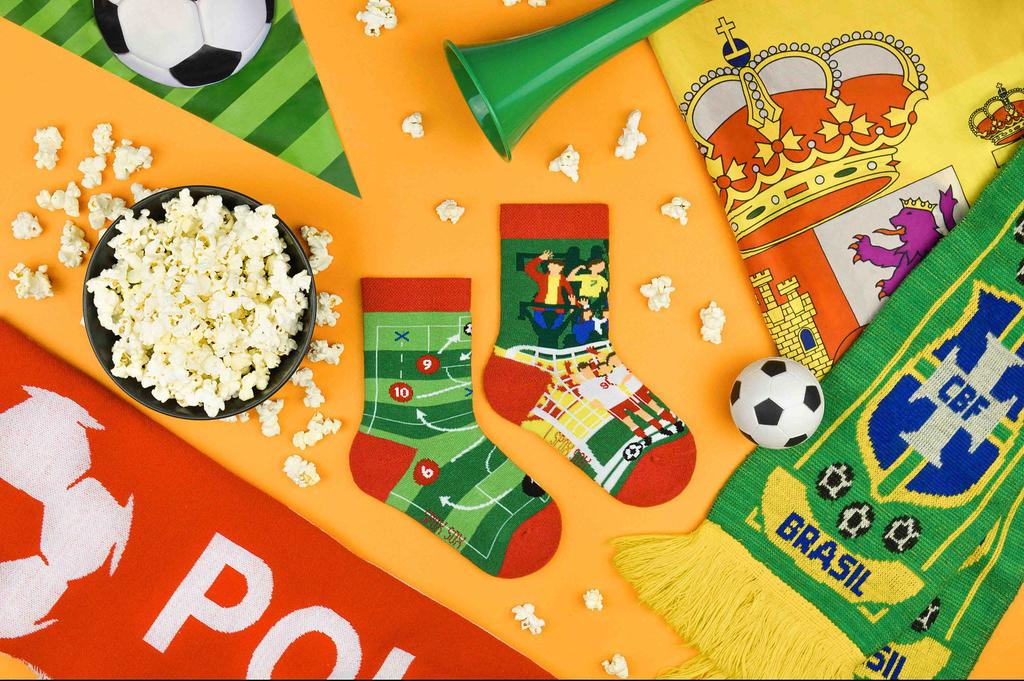 Футбол - носки для детей 23-26 лет