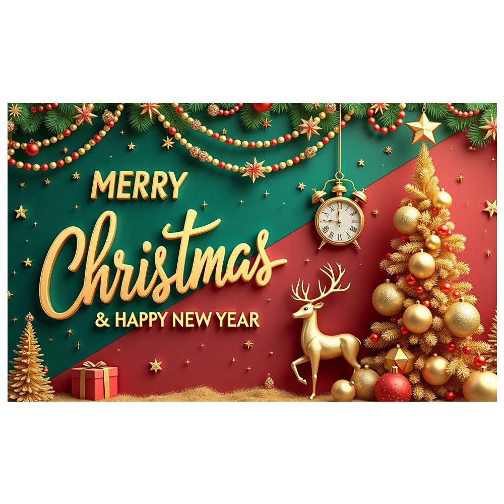 Праздничный баннер Снежная сцена Праздничный баннер Рождественский баннер Праздничный дизайн Рождественское украшение Для рождественской вечеринки Зима