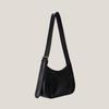 IELGY soft leather bag wideband messenger bag female saddle bag fashion all-match Korean version