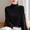 Женский кашемировый свитер Qinghe Cashmere 30% Кашемир 70% Шерсть Осенне-зимний кашемировый пуловер Мягкий и теплый
