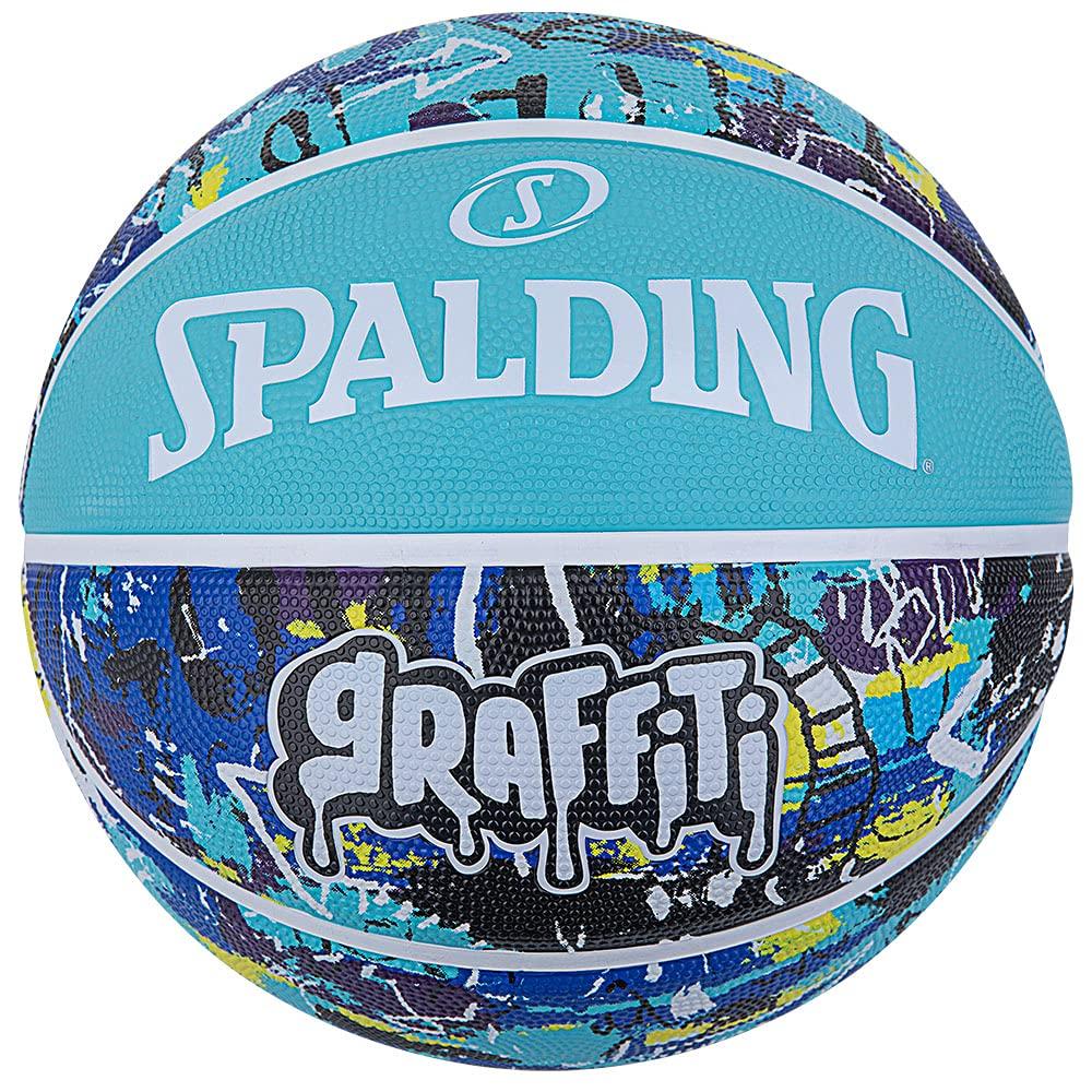 SPALDING Граффити Синий Баскетбольный мяч, Размер 5