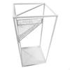 Modern Square Umbrella Stand with Drip Tray, Ideal for Door, Office, Porch, Hallway And Entryway.