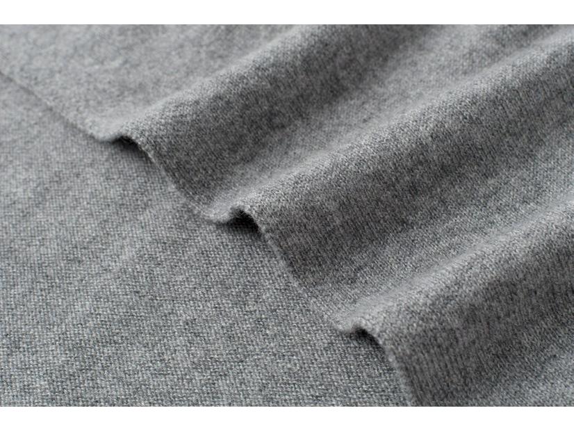 Универсальная шаль из 100% чистого кашемира: Модный теплый шарф-накидка для шеи и плеч, однотонный шарф и кардиган-накидка для кондиционированного воздуха.