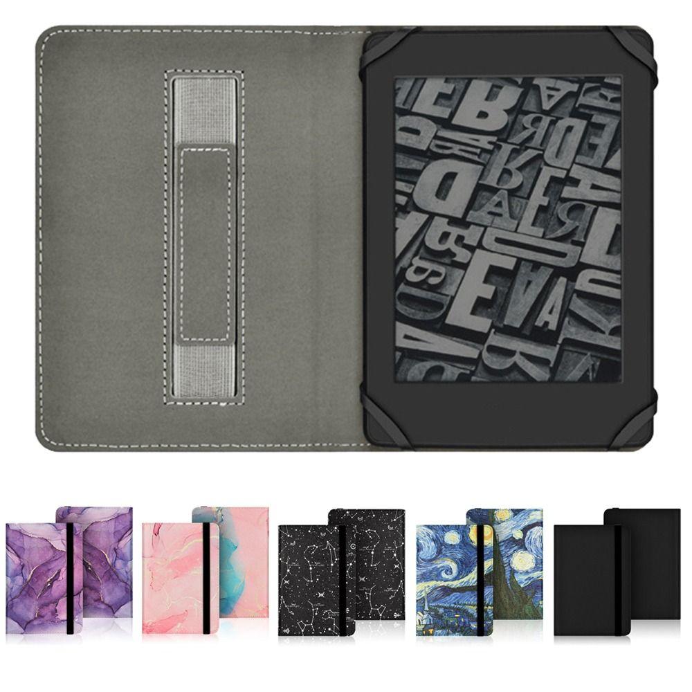 Universal Protective Case 6 Inch E-book Reader Cover with Hand Strap Full Protection Shell for Kindle 10/11th Paperwhite 1/2/3/4