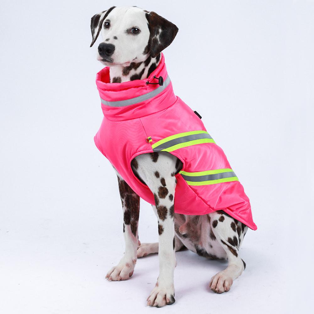Winter Dog Clothes Waterproof Pet Jacket Warm Dogs Coat Reflective Costume Windproof Apparel for Small Medium Large Dogs Bulldog Labrador Clothing