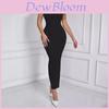 Basic Dress Long Skirt With Pleats And Side Slit For Spring Summer Casual Wear
