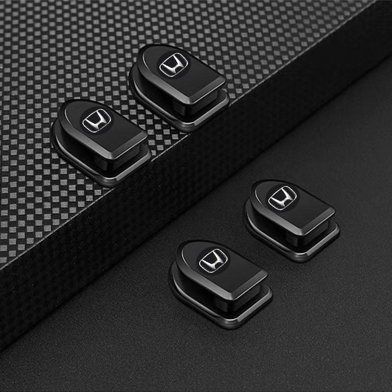 Мини автомобильные крючки Черные самоклеящиеся невидимые крючки Держатель для хранения в салоне Для Honda Fit Mugen Insight Type S R VTEC DOHC Modulo Vezel Legend RR Si