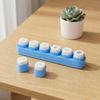 6-in-1 Set Cartoon Stamp Stickers Kit Blue / White Stamp Set DIY Crafts  Students School