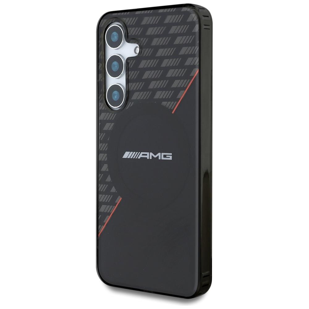 Etui do Samsung Galaxy S25 AMG MagSafe Double Layer Czarne