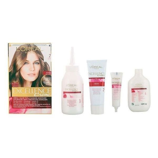 Teinture permanente - L'Oreal - Excellence - Blond N 7 - Unisexe - Tous types de cheveux