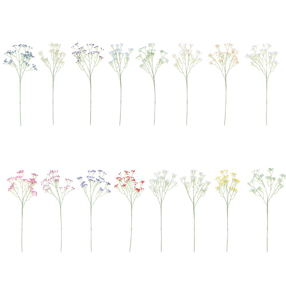 Праздничные принадлежности Искусственные растения 108 головок Искусственная гипсофила, похожая на живую цветочную композицию Baby Breath