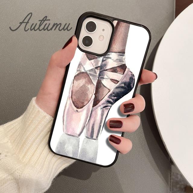 Чехол для телефона «Балерина, танцевальная обувь», чехол для iPhone 11, 12, 13, 14 Pro Max mini X XR XS SE 2020, 6S, 7, 8 Plus, Galaxy S21, S22