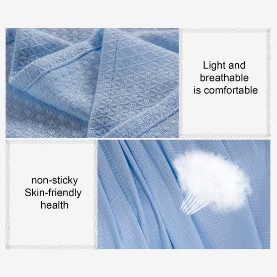 Летнее ледяное одеяло из мягкого натурального бамбукового волокна, дышащее, поглощающее тепло, регулирующее температуру тела, моющееся, охлаждающее для дома