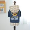 Pet Clothes Dog Cat Clothing Clothing Handsome Cute Rock Handsome Denim Collection Directly from the Manufacturer