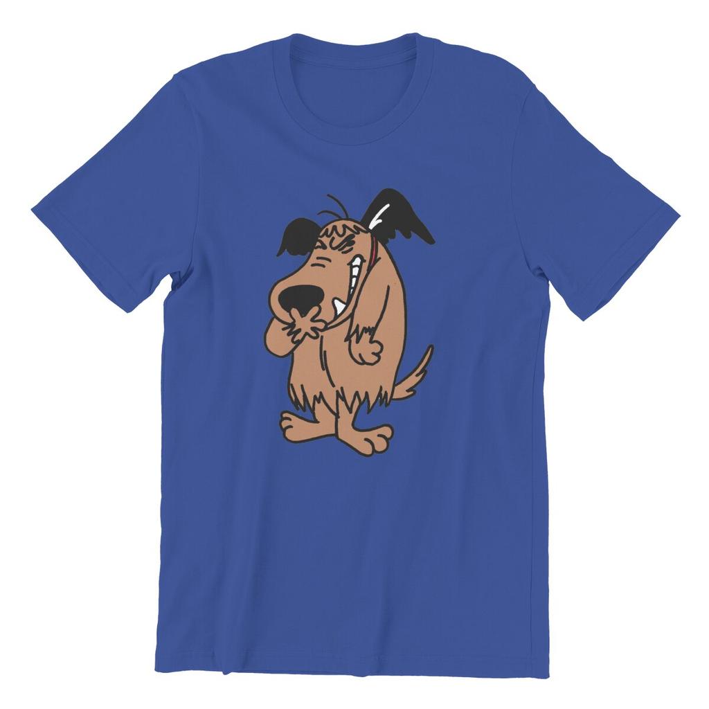 Leisure Muttley Mutley Cartoon Laughing Laugh Dog T-Shirts Men O Neck Cotton T Shirts  Short Sleeve Tee Shirt 6XL Tops