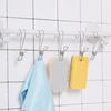 Многоцелевые прищепки из нержавеющей стали для полотенец в ванной комнате, прищепки для белья, носков, кухонный органайзер, крючок, прищепка для белья