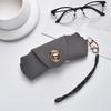 Hanging Neck Glasses Storage Bag Leather Soft Glasses Case Sunglasses Case  Eyeglasses Accessories