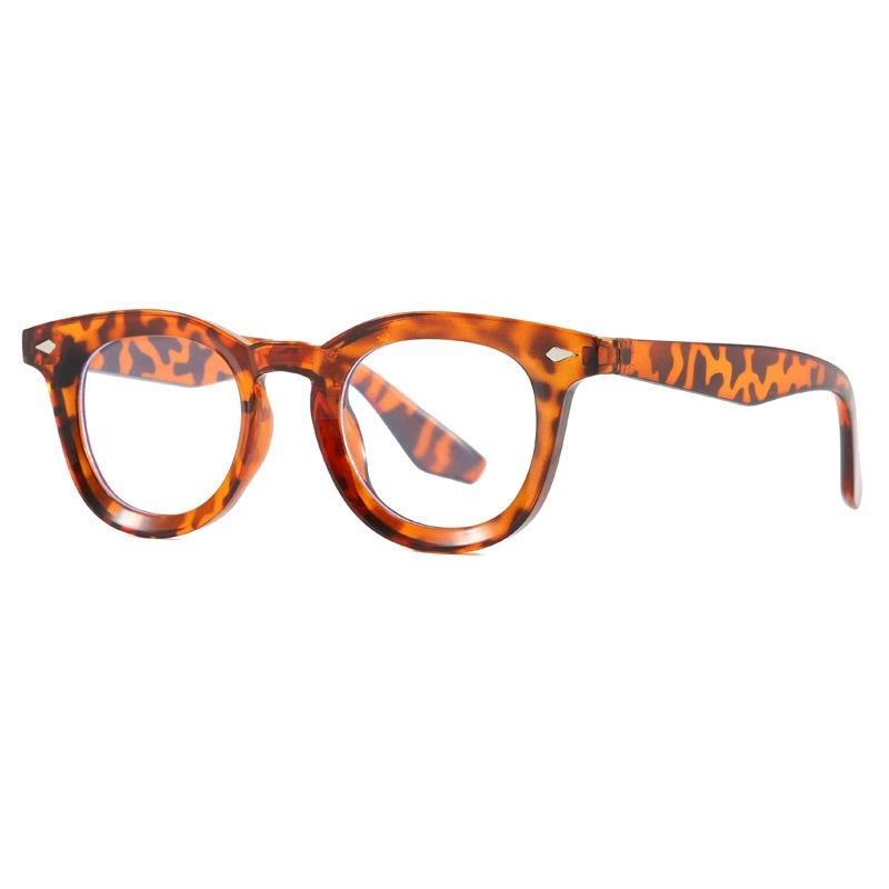 Retro Square Concave Sunglasses Women Punk Rivets UV400 Olive Green Leopard Eyewear Fashion Shades Men Sun Glasses