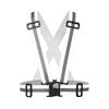 Adjustable Reflective Safety Vest High Visibility Elastic Strap Belt with 1.5cm Reflective Strip for Night Running Cycling