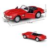 1/36 BMW 507 1956 Классическая игрушечная машинка для детей Welly Литой автомобиль Миниатюрный игрушечный автомобиль с откидными колесами Коллекция подарков для мальчиков