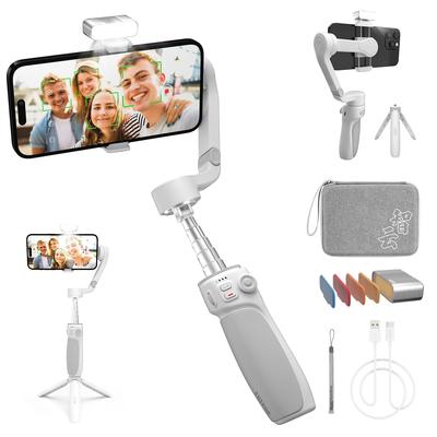 ZHIYUN SMOOTH Q4 Стабилизатор для смартфона с функцией расширения изображения, портативный мини, совместимый со стабилизатором по 3 осям, складной, стабилизация, встроенная штанга,