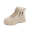 Fashion Winter Snow Boots for Women Casual High-top Shoes Warm Womens Sneakers Platform Ankle Boots Casual Side Zipper Sport Botines