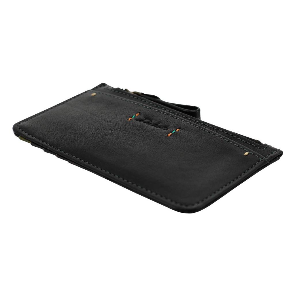 Wallet Genuine Leather Pizzicato Black [Dakota] Women's DA-36366-10
