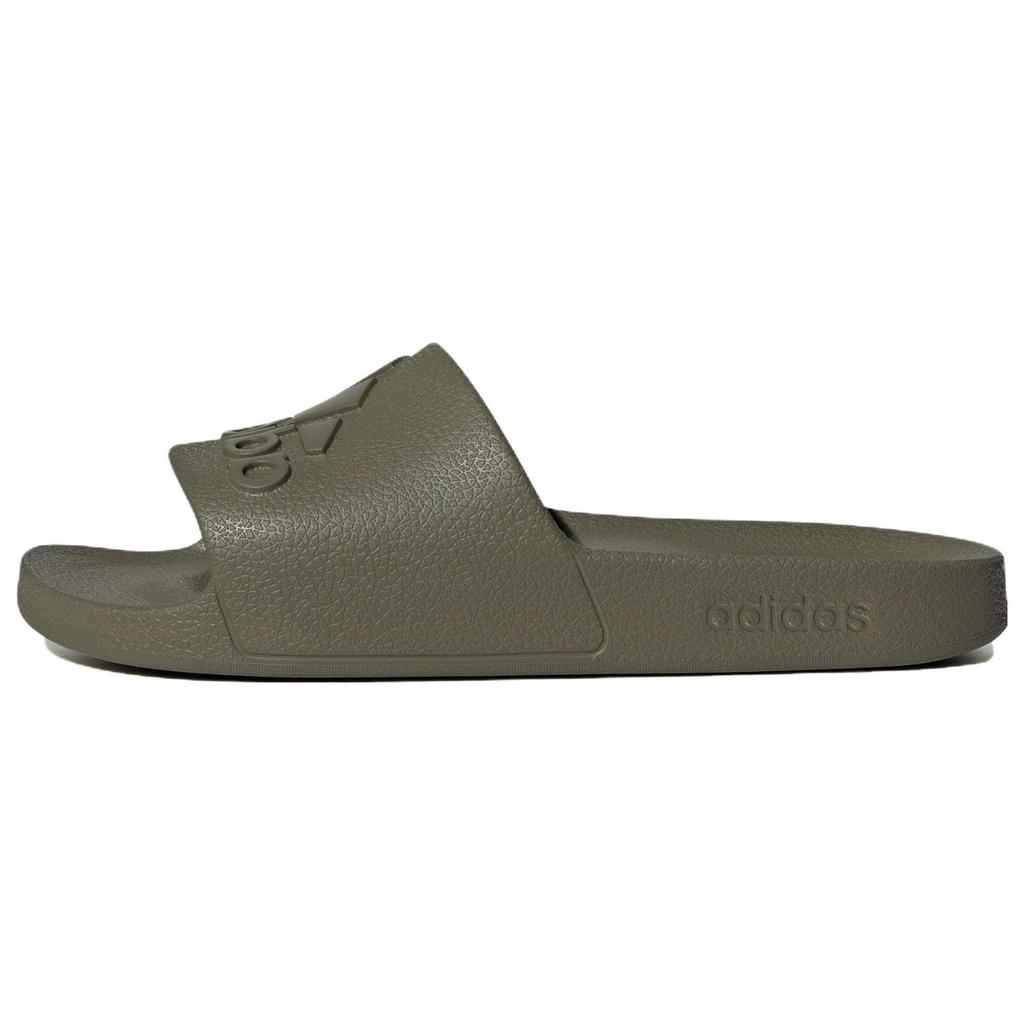 Adidas Adilette Aqua Slides Olive Strata Unisex Sneakers Green IF7372