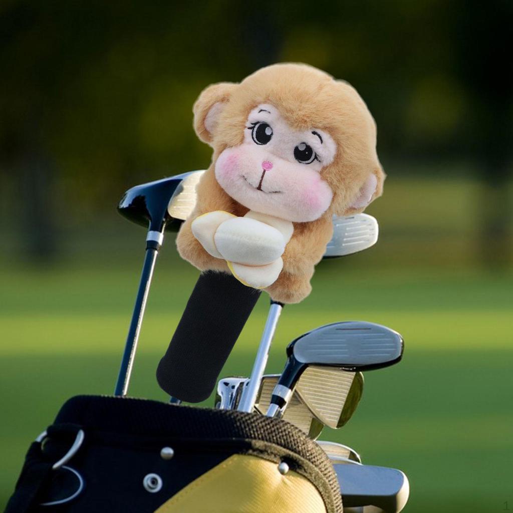 Monkey Golf Cover Sleeve Lightweight Novelty Protector for Men Women