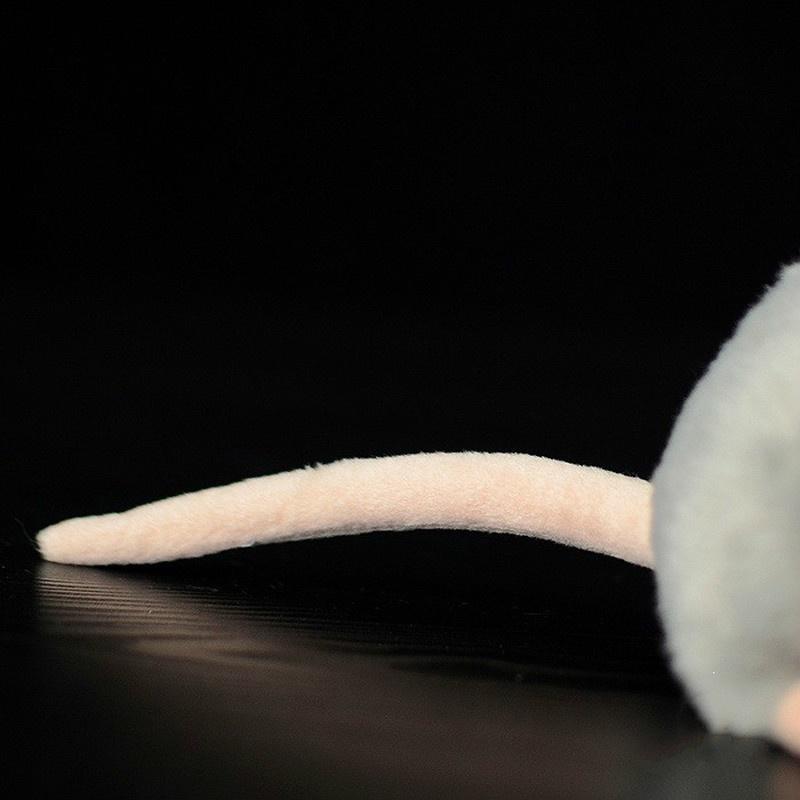 17CM Super Soft Gray Mouse Plush Toy Mouse Doll Artificial Animal Plush Toy