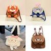 Zootopia Flapstyle Plush Fox Shoulder Bag With Large Capacity For Casual Outings