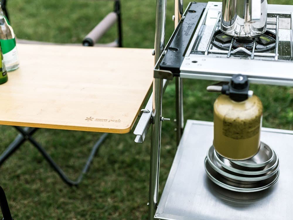 Snow Peak Боковое соединение кухонного стола из нержавеющей стали LV-313