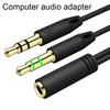 Разветвитель для наушников Earphone 3,5 мм (гнездо) на 2 (штекер) Аудио Кабель Aux