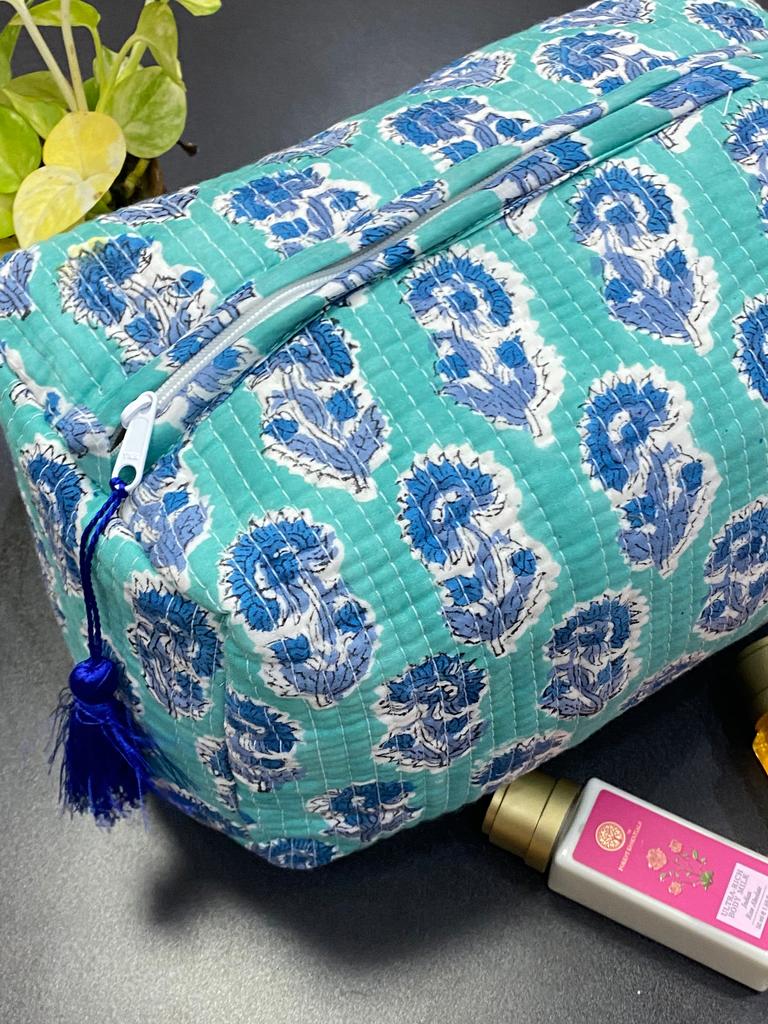 LARGE Multipurpose Quilted Pouch/ Bag