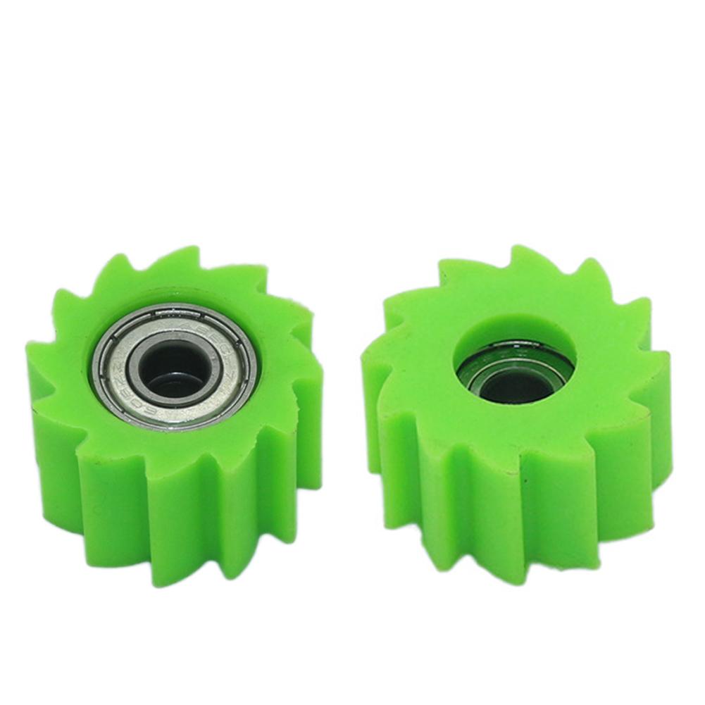 Motorbike Chain Roller Tensioner Pulley Motorcycle Wheel Guide 8mm for XR CR CRF 125 250 450 Pit Pro Dirt Bike Motorcycle