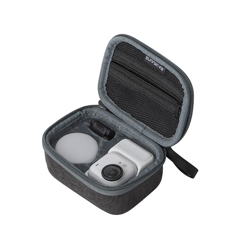 Sunnylife для Insta360 GO Ultra Сумка для хранения Нейлоновая ткань Защита от падений и ударов Сумка на молнии для спортивной камеры