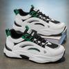 Spring Men's Shoes, New Breathable Mesh Shoes, Men's Trend, Versatile, Platform-soled Small White Shoes, Athleisure, Daddy Trendy Shoes