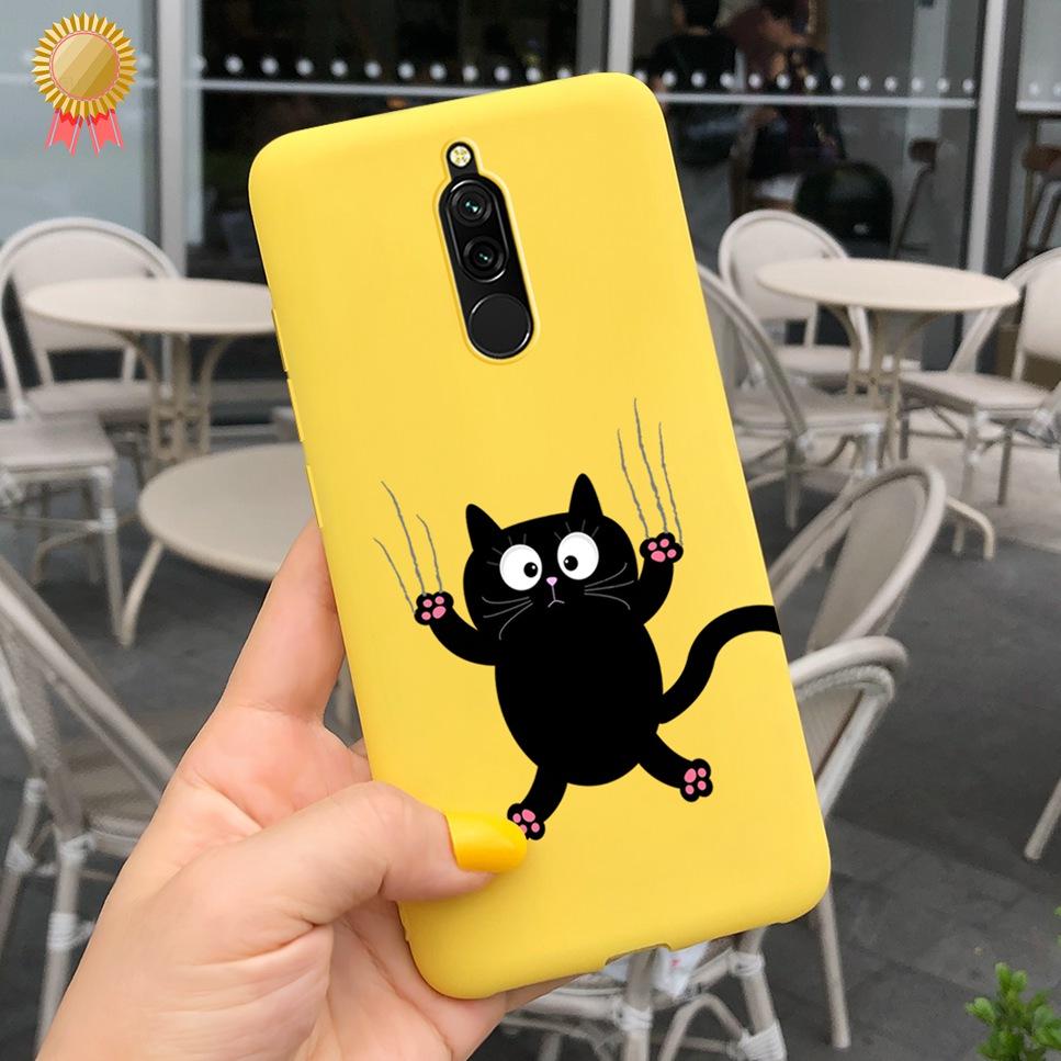 Чехол для Redmi 8 Чехол Redmi8 Животные Мультфильмы Расписной Мягкий Силиконовый Чехол для Телефона Для Xiaomi Redmi 8 Hongmi 8 6.22 Чехол Fundas