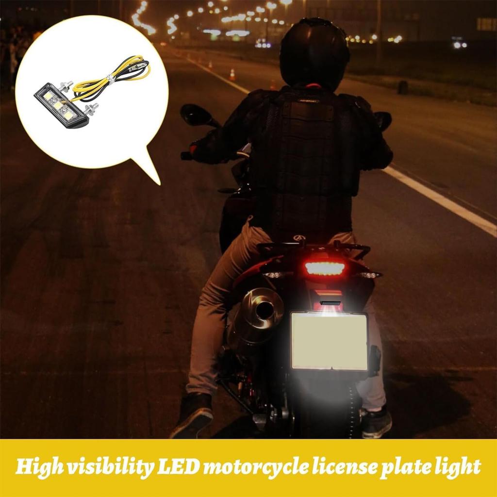LED License Plate Light, Car License Lamp, License Lamp, Motorcycle Taillight, Rear LED License